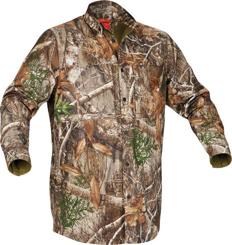 Arctic Shield Trek Button-Up Shirt Realtree Edge X-Large - Arctic Shield