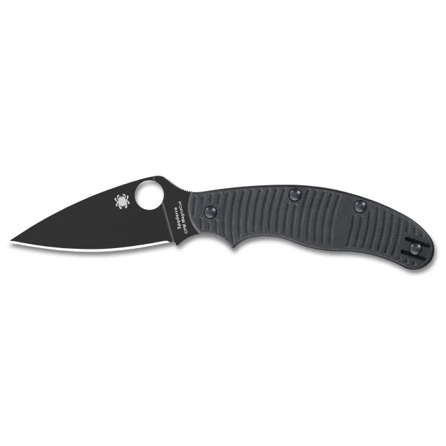 Spyderco UK Penknife C94GMCBKP Salt Black - Spyderco
