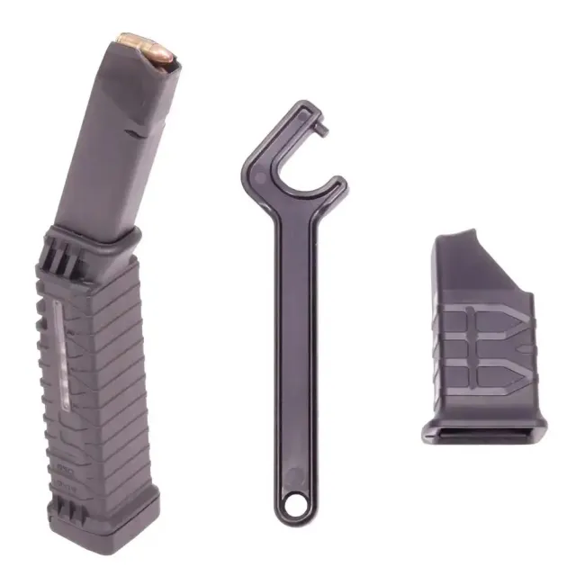 ATI Schmeisser S50 9mm 50Rd Window Glock-Style Magazine - 9mm Luger