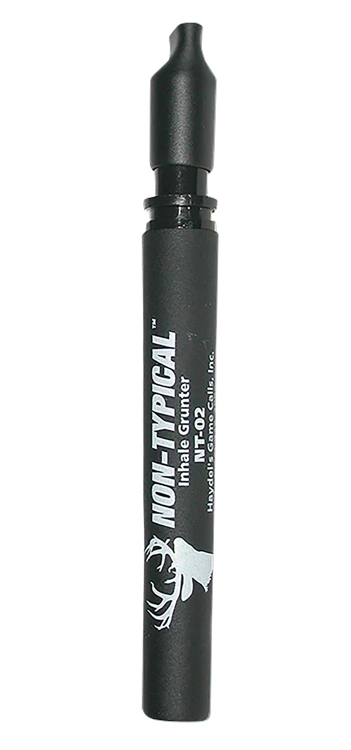 Haydel's NT02 Non-Typical Grunter Call Black Rubber Inhale Design - HAY