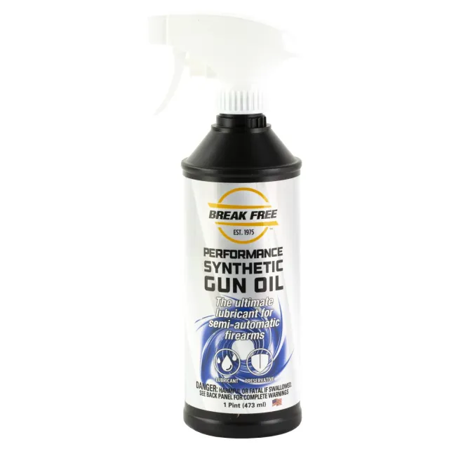 Break Free LP-5-1 Synthetic Gun Oil 1 Pint Trigger Sprayer, Anti-Rust - Break Free