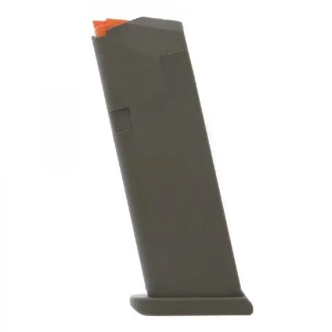 Glock Handgun Magazine G19 OD (Floor Plate OD - Orange Follower) 15/rd
