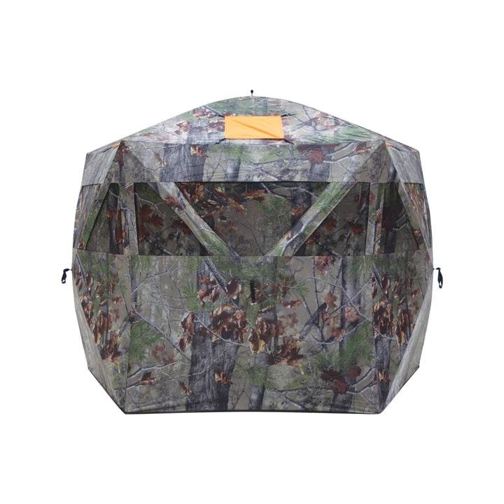 Barronett Feather Five Blind Backwoods 5-Sided Camo 17 lb Capacity - Ardisam (River's Edge/ Barronett Blinds)