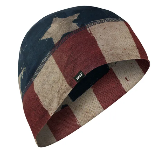 Zan Headgear SportFlex Skull Cap Moisture-Wicking Stretch