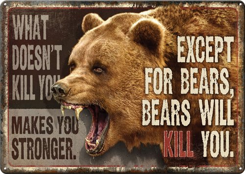 Buy Rivers EDGE SIGN 12"x17" "WHAT DOESN'T KILL YOU" online