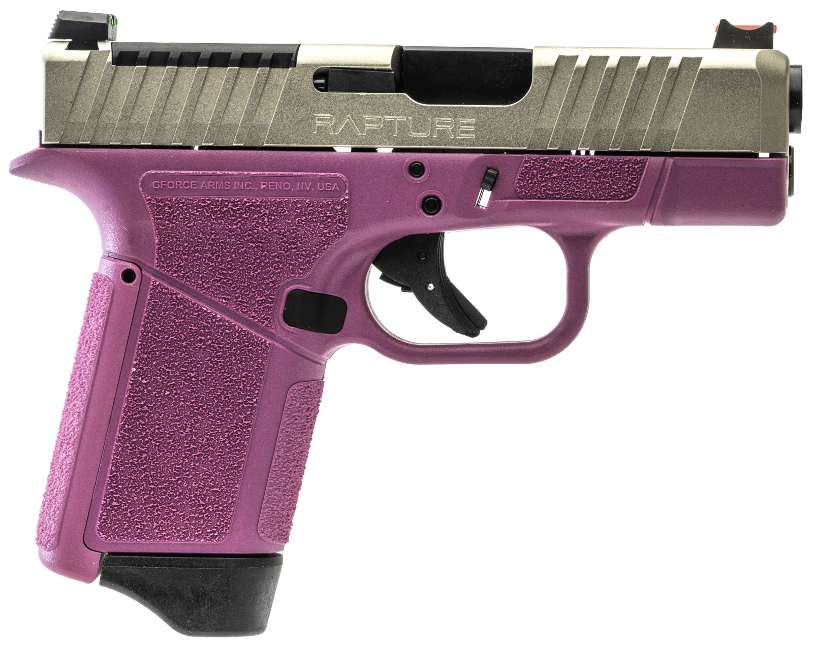 Gforce Arms GF932512PIN RAPTURE 9mm 3.25" Pink Semi-Auto Pistol - GForce Arms - 9mm