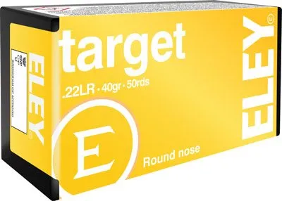 22 Long Rifle 40 Grain 50 Rds ELEY Ammo