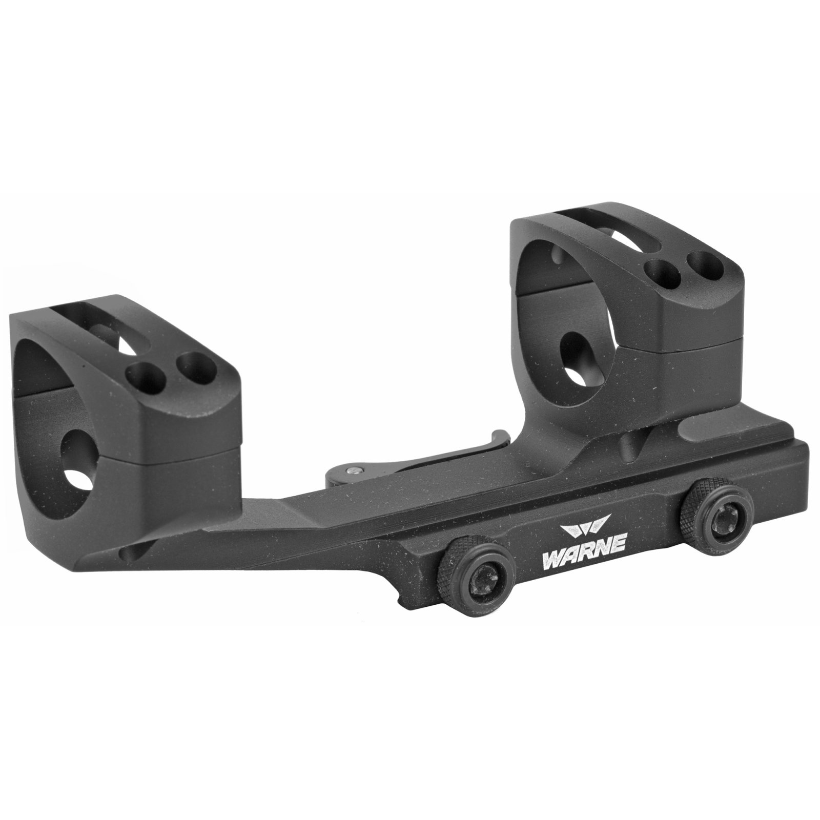 Warne Quick Detach X-SKEL 30mm Scope Mount Black Anodized - Warne