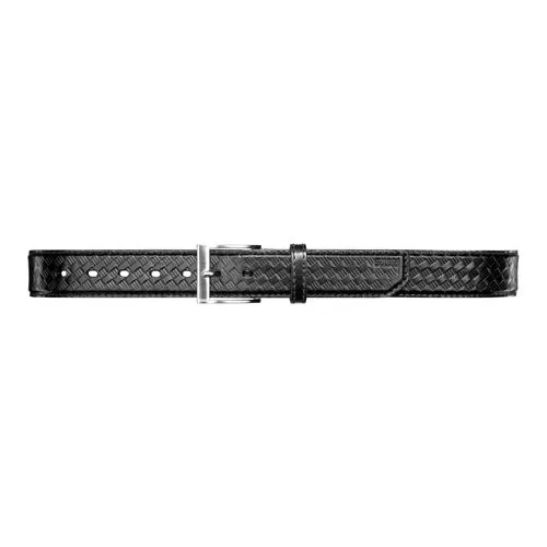 5.11 Tactical Basketweave Leather Belt 3XL Black Reinforced - 5.11 Tactical