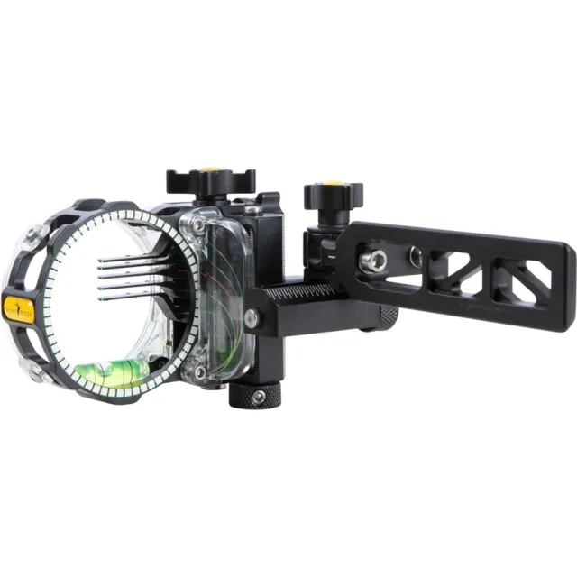 Trophy Ridge AS825R19BL React Pro 5-Pin Sight .019 RH Bridgelock System - Trophy Ridge
