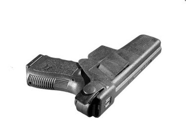 Buy Glock HO17045 Duty Holster OWB Black Polymer w-Thumb Break Retention St... online