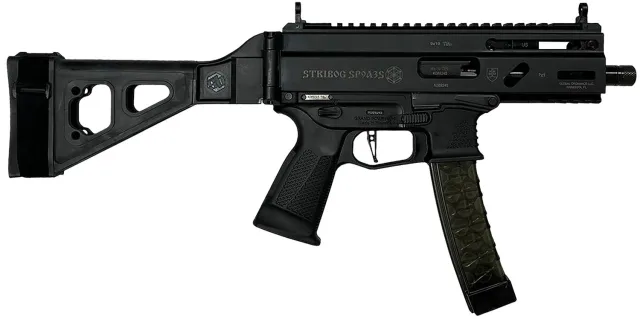Buy Grand Power 810091152836 Stribog SP9A35S 9mm Luger 30+1 8" Black... online