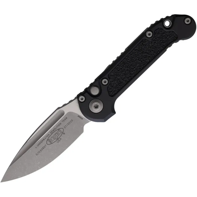 Microtech LUDT G3 1135-10AP 3.5 In SE APOC BLK ALU HNDL Gen III