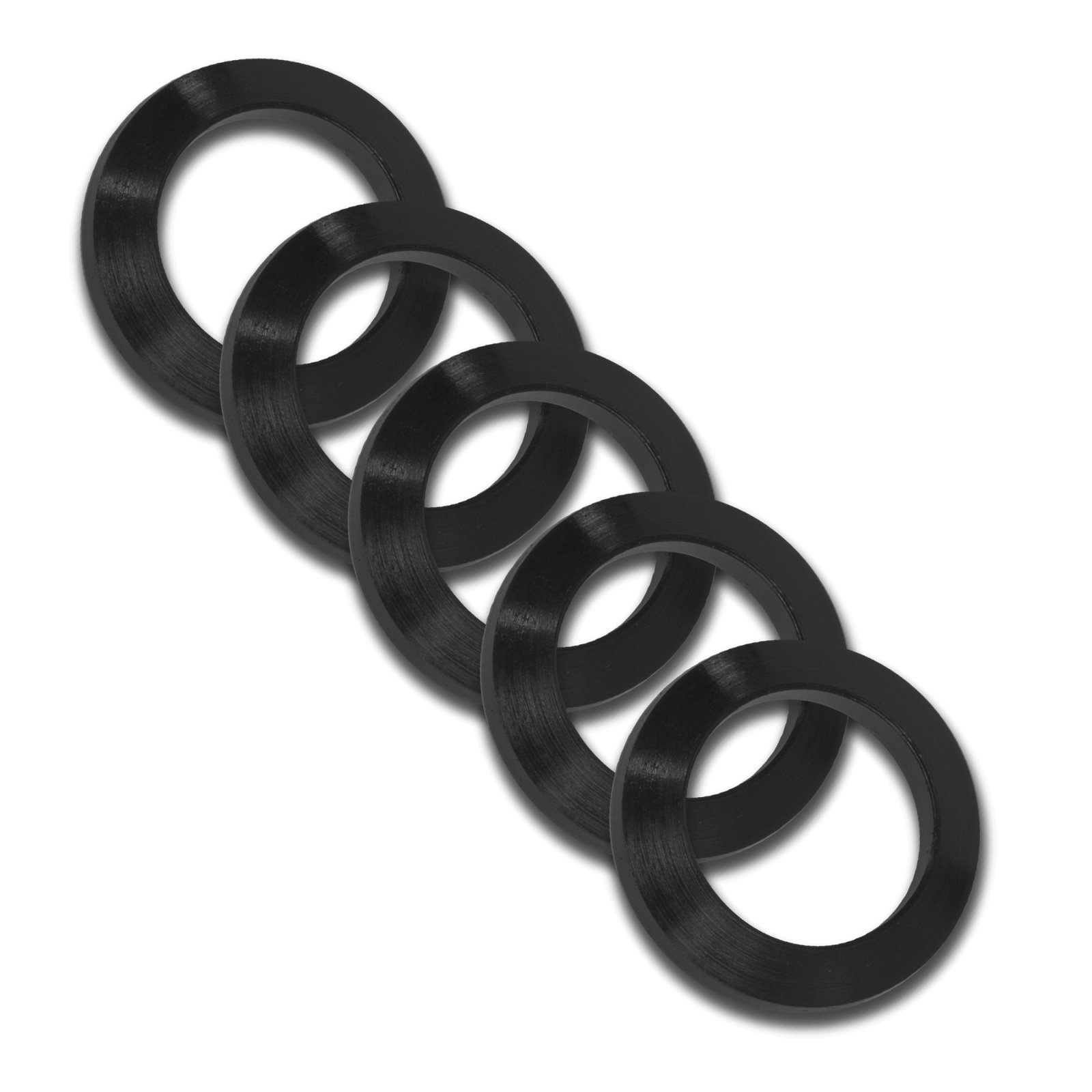GrovTec US Inc GTHM319 Crush Washer 223 Cal Black Nitride Steel 1-2"-28... - Grovtec