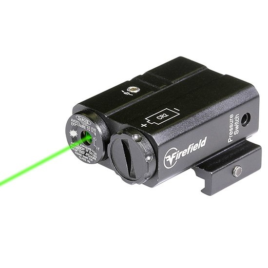 Firefield 25007 Charge AR Green Laser Sight, 600yd Range, CR2 Battery - Firefield