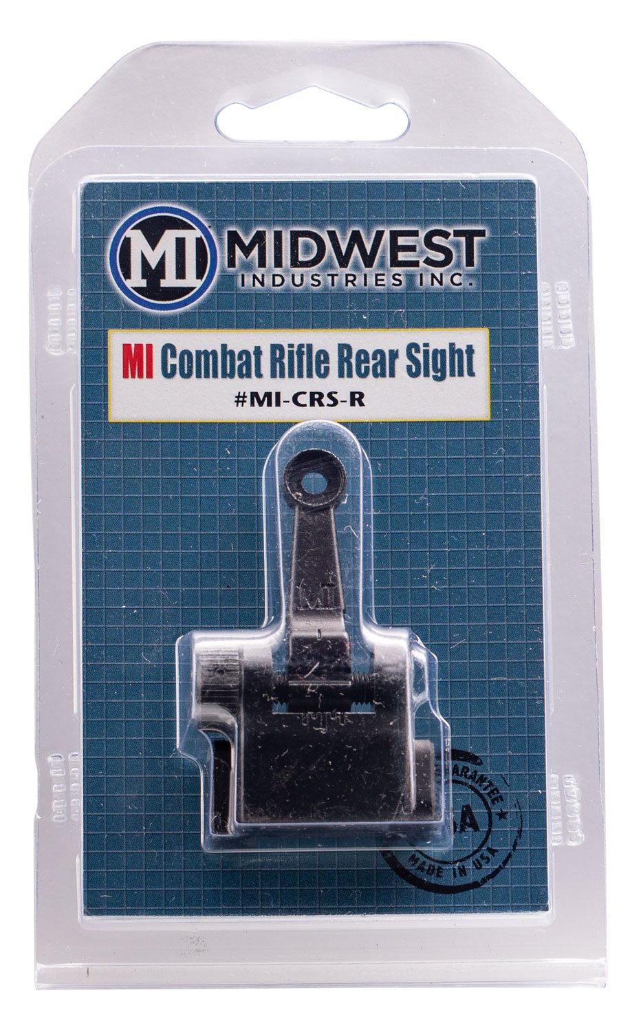 Midwest Industries Combat Rifle Rear Flip Sight AR-15 Picatinny Mount - Midwest Industries