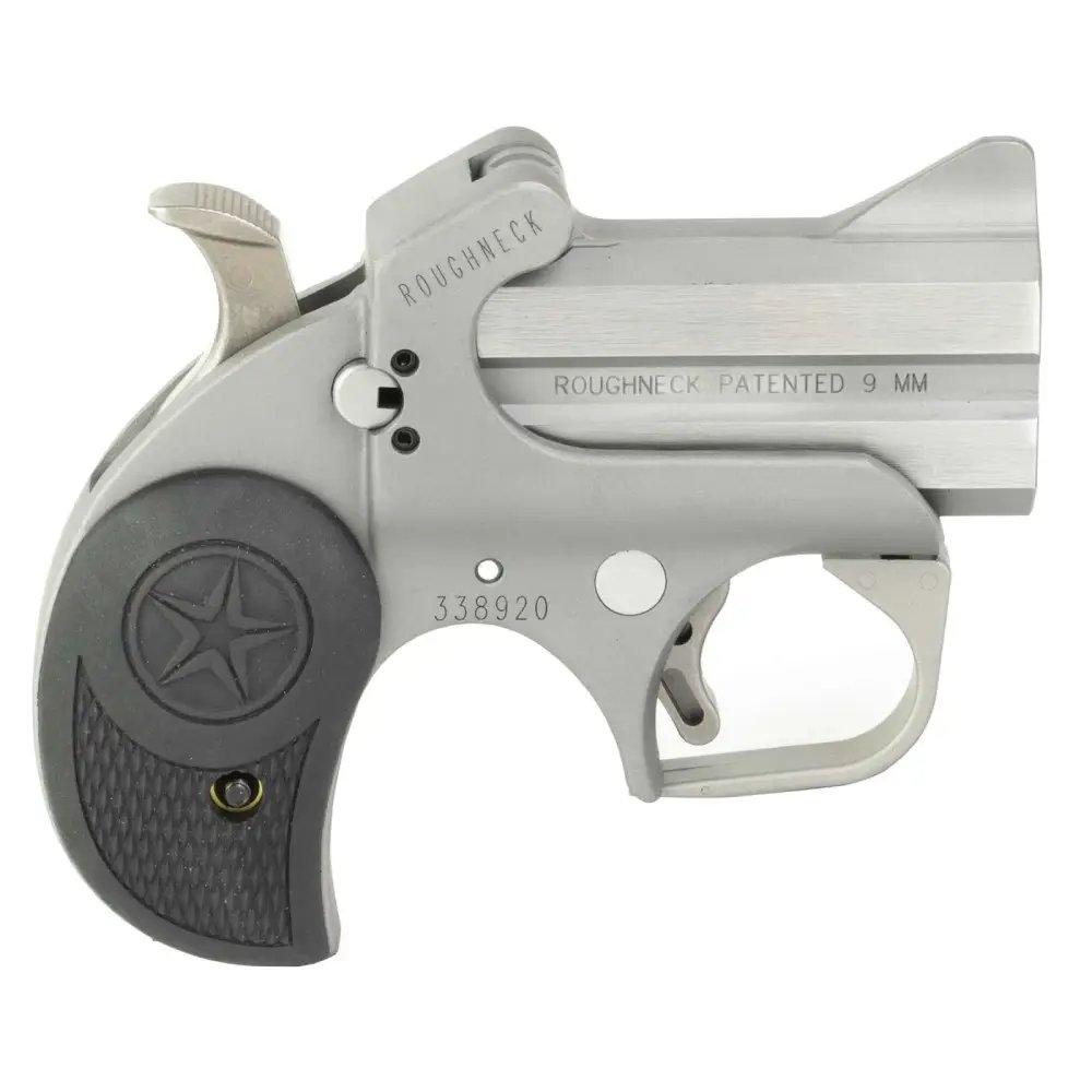 Buy Bond Arms Roughneck 9mm Derringer 2.5" Barrels Rubber Grip BARN9MM online