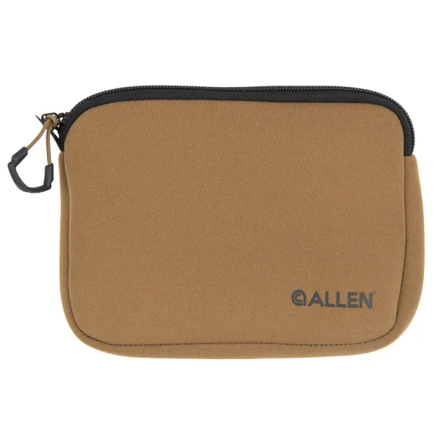 Allen Company Neoprene Pistol Pouch Compact 5.25x7in FDE - Allen Company