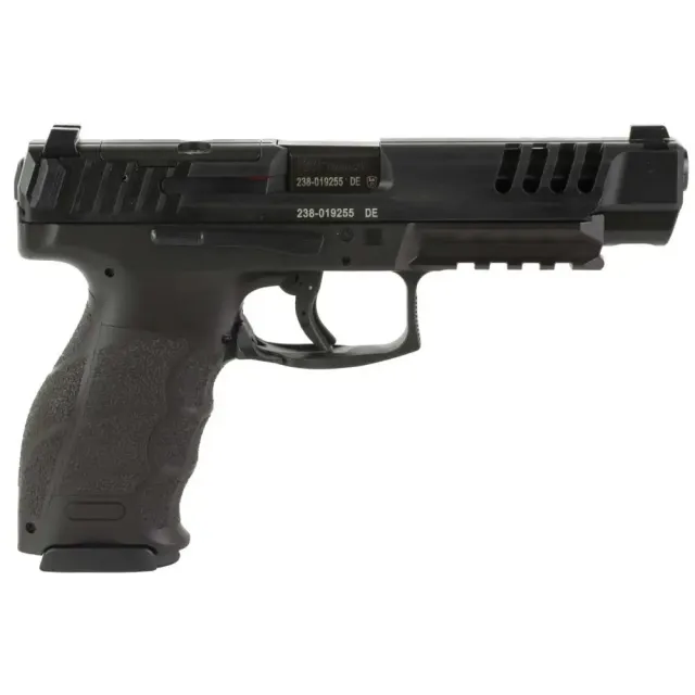 HK 81000594 VP9L Optic Ready 9mm Luger 5" 10+1 (3) Black Black Steel Slide Black Interchangeable Backstrap Grip Night Sights - Heckler & Koch for sale at Bang-Bang Tactical