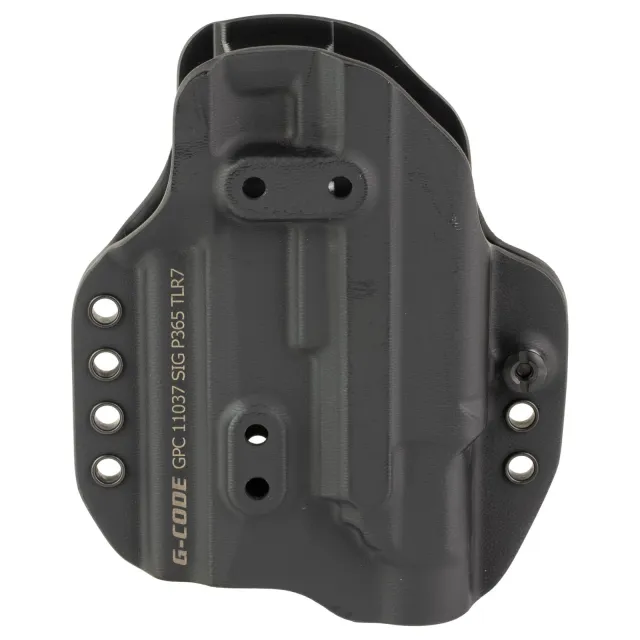 G-CODE HOLSTER PRIME CARRY SIG P365XL365X365 W/TLR7 SUB AMBI BLK IWB/OWB