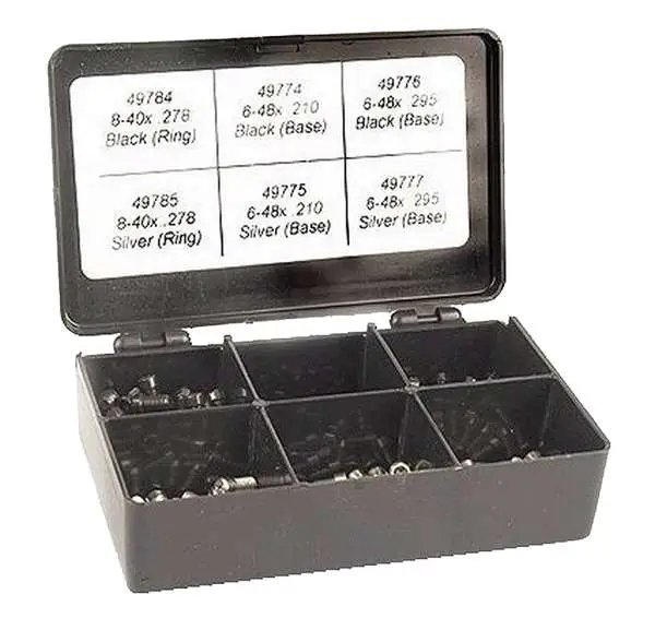 Buy Leupold & Stevens Torx Screw Kit Black/Silver 40 Pieces 52395 online
