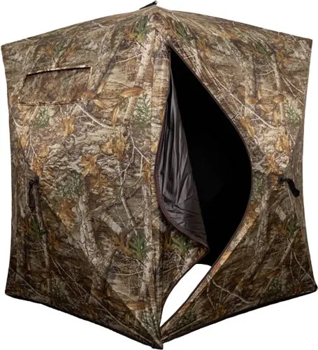 Rhino R90 Hub-Style 49In Ground Blind 360Deg View Ripstop - Rhino