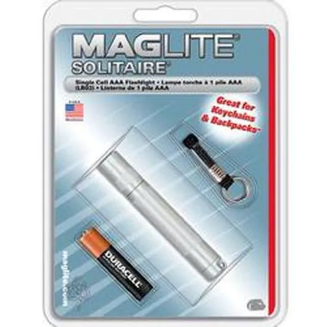 Maglite Solitaire AAA-Cell Aluminum Keychain Incandescent Flashlight - Maglite for sale at Smoke Wagon Firearms