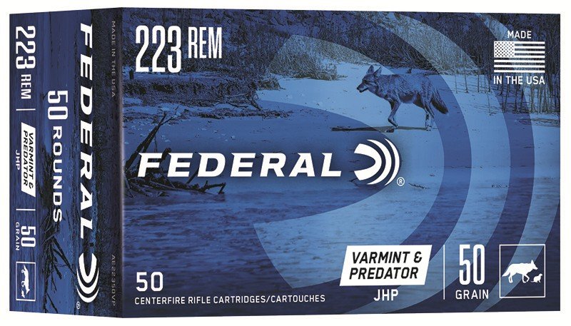 Federal Premium Ammunition AE22350VP .223 Rem 50 Grain JHP 50 Rounds - Federal Premium Ammunition - 223 Rem