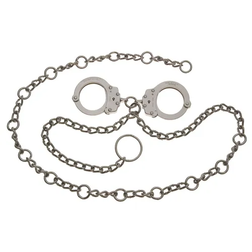 Peerless Handcuff Company Model 7003C 54In Waist Chain with Handcuffs