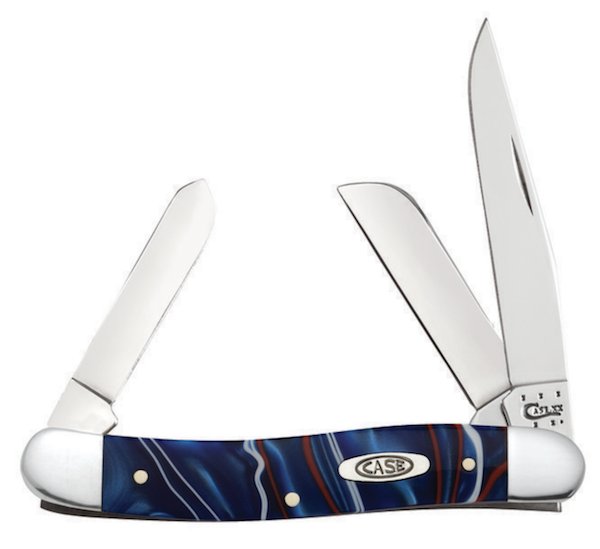 CASE 11201 Med Stkmn 3BL Patriotic Knife 3.625 Inch - CASE CUTLERY for sale at Keys Gun Shop