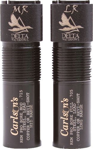 Carlsons 04400 Choke Tube Waterfowl 2PK 12GA M/L Range REM Pro - Carlson's Choke Tubes - .12 GAUGE