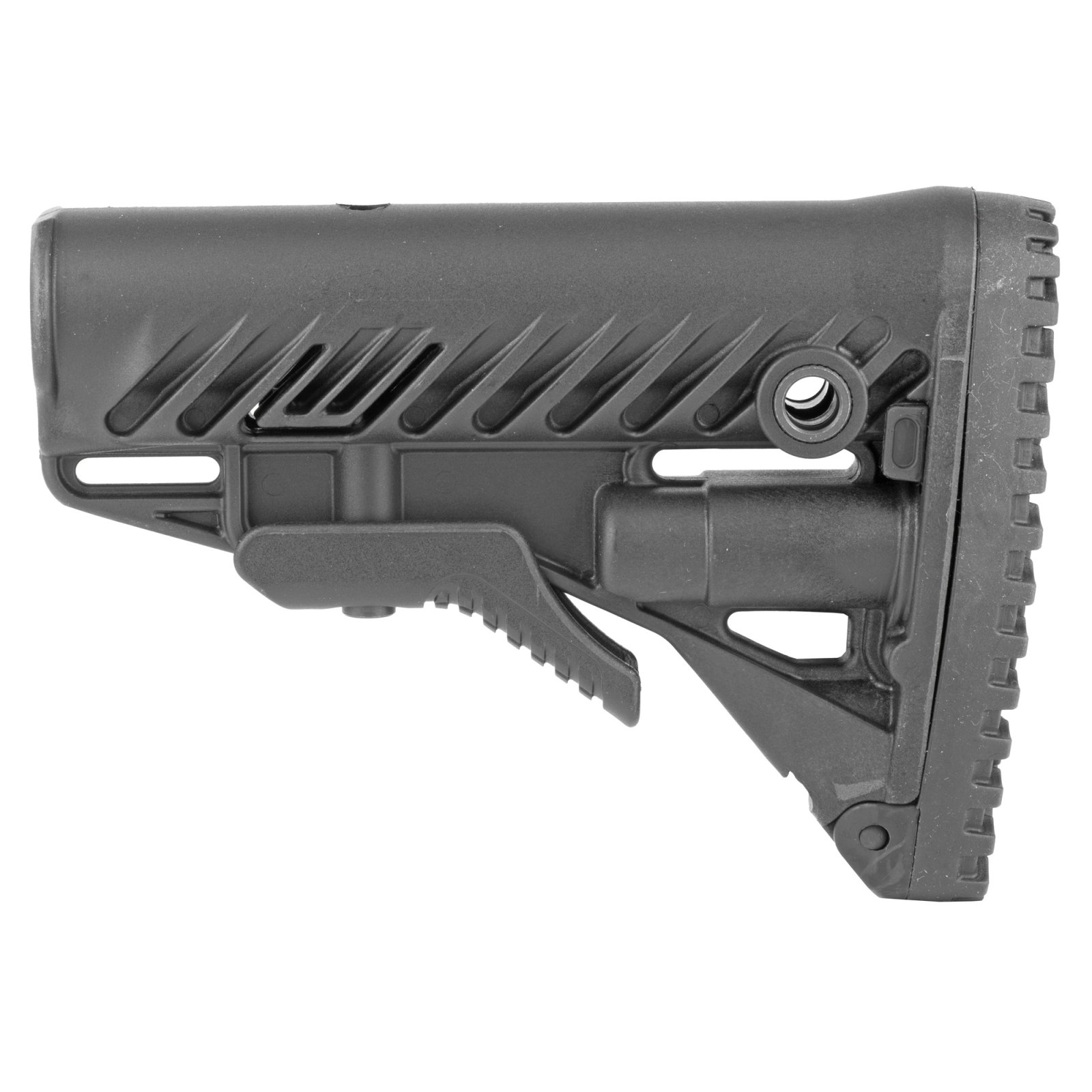 FAB Defense FXGLR16B GLR-16 Buttstock AR-15/M16 Black Polymer Storage - FAB Defense