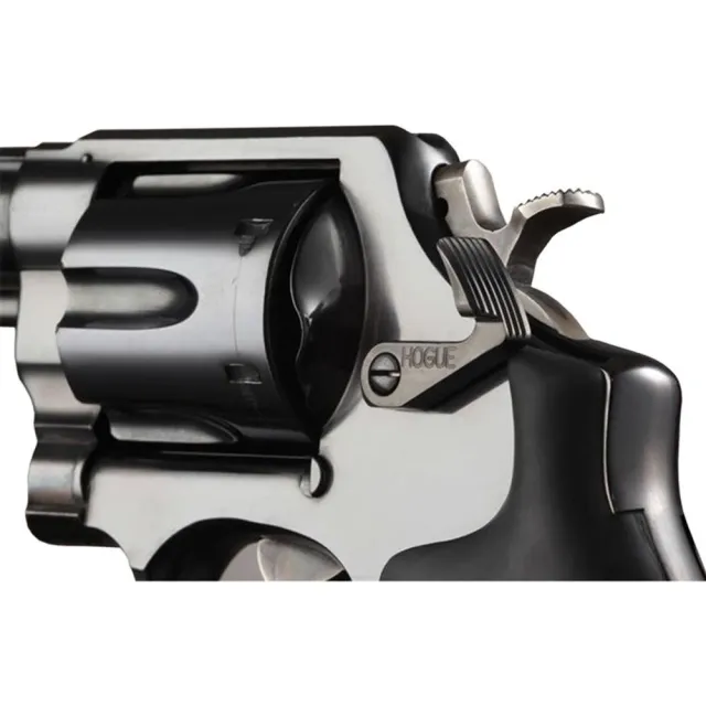 Hogue 00687 Cylinder Release Stainless Steel Blued 3.30In