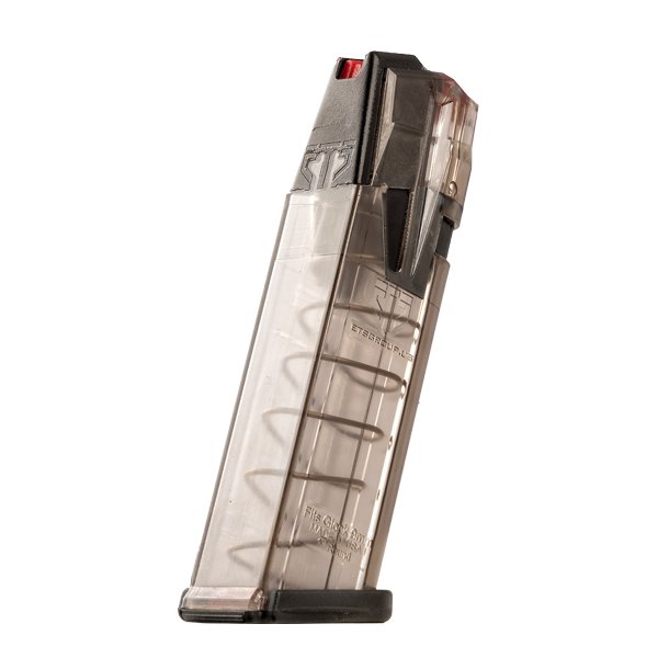 Elite Tactical Systems Omega 9mm Luger 17rd Flush-Fit Clear - Elite Tactical Systems - 17RD