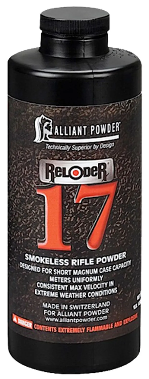 Alliant Reloder 17 Smokeless Powder 1 lb. - Maximum Velocity in Any Weather