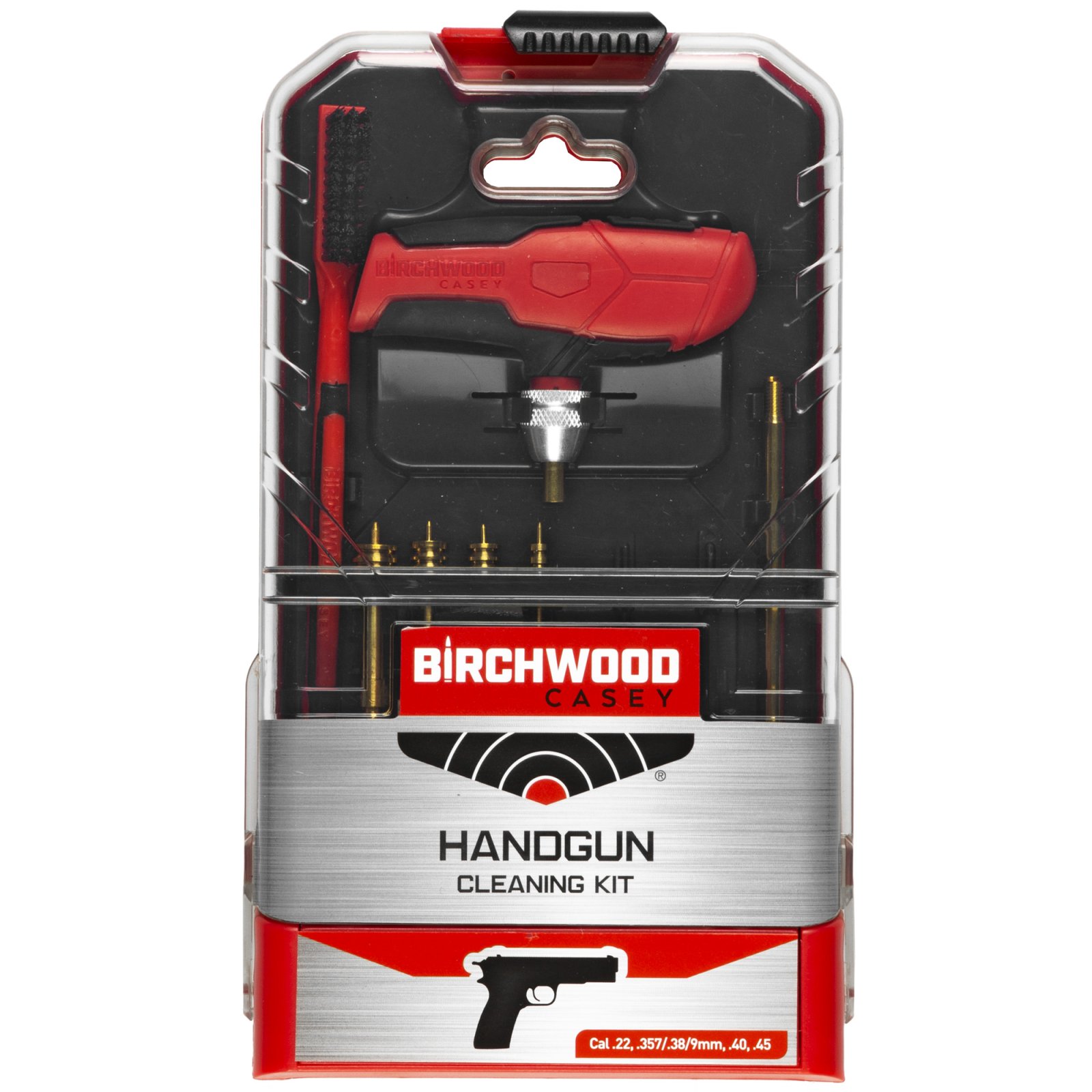 Birchwood Casey Universal Handgun Cleaning Kit 16-Piece Custom Handle - Birchwood Casey - Multi