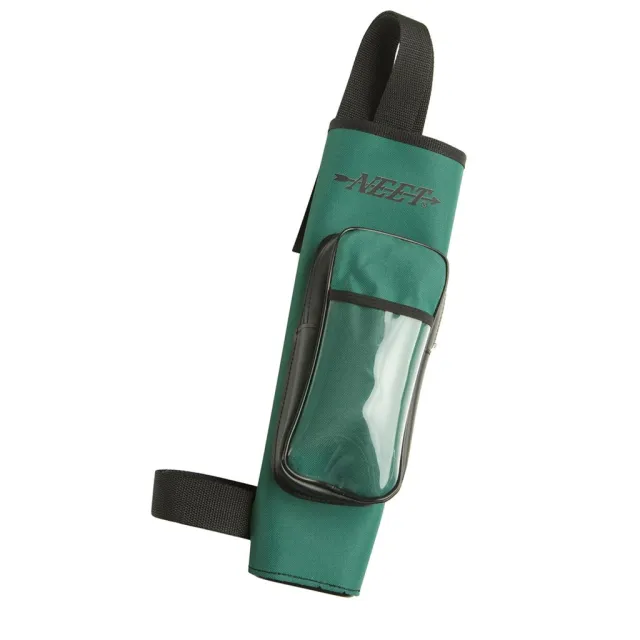 Neet NY-BQ-4 Youth Back Quiver Teal RH Leather Grained Vinyl - Neet