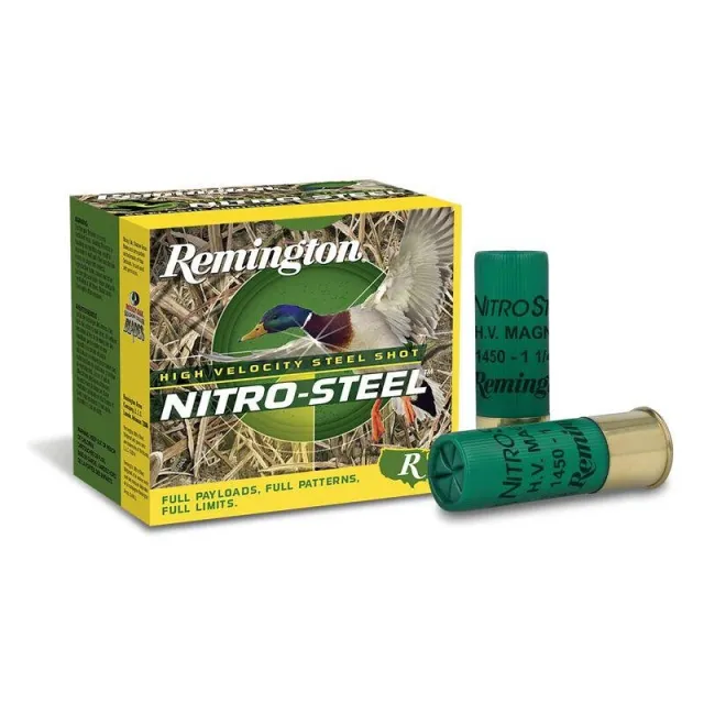 Remington Nitro-Steel High Velocity 12 Gauge 2.75 In BB Shot 1 1/4 oz 20650 - Remington Arms Company, LLC - 12 Gauge