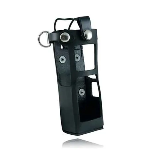 Boston Leather Radio Holder Adjustable Duty Belt Mount Swivel