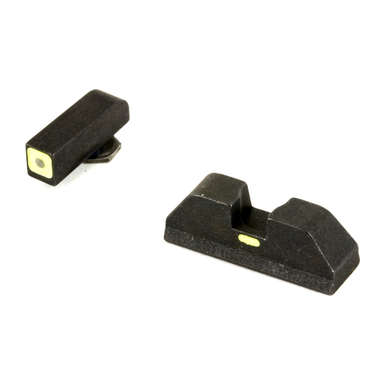 AmeriGlo GL614 CAP Sight Set Glock Green Tritium LumiGreen Outline - AmeriGlo