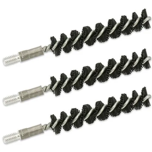 Bore Tech 3/PK NYLON RIFLE BRUSH .35 CAL 8/32 M THR