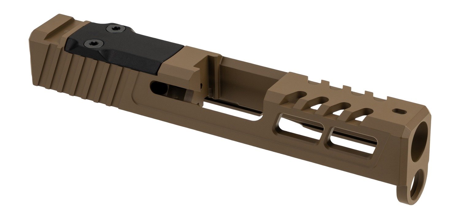ZAFFIRI ZPS2 Slide for G43X RMSC Optic Cut FDE Cerakote - ZAFFIRI