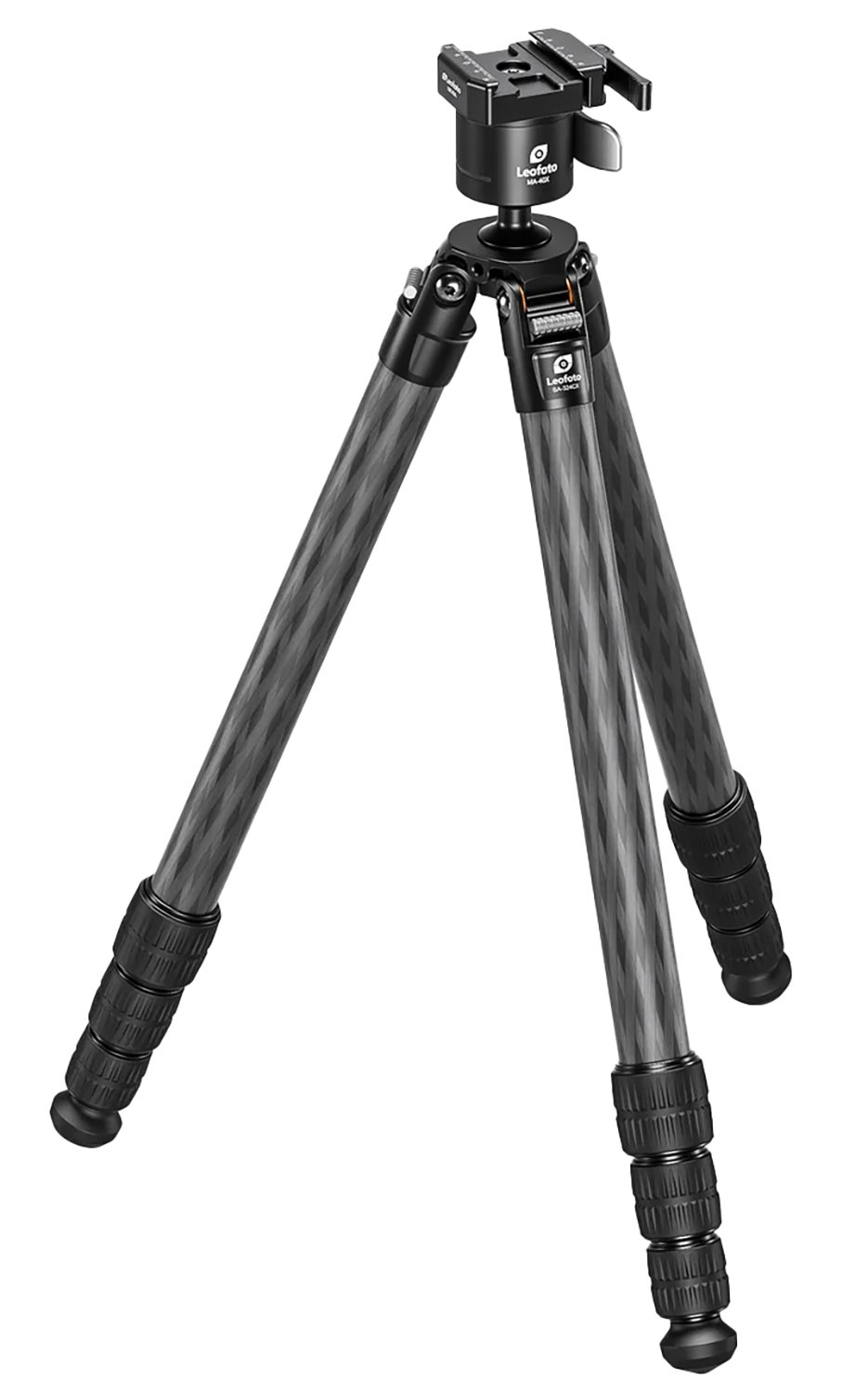 Buy Leofoto Usa SA-324CX+MA-40X Carbon Fiber Tripod Black online