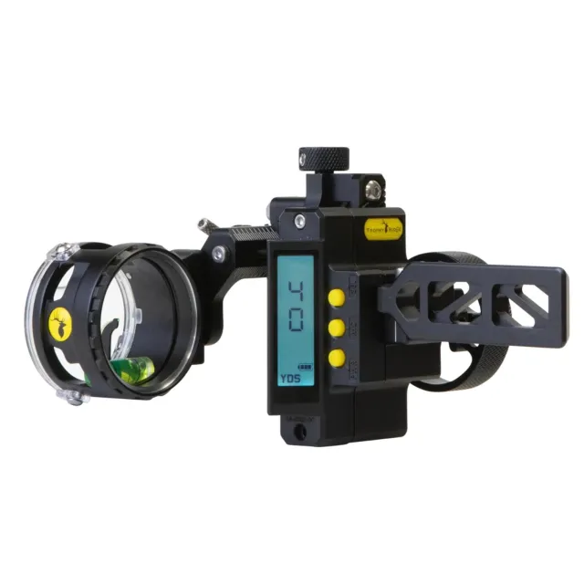 Trophy Ridge AS701DR19BL Digital React Sight .019 RH, Micro Adjust - Escalade Sports DBA Bear Archery