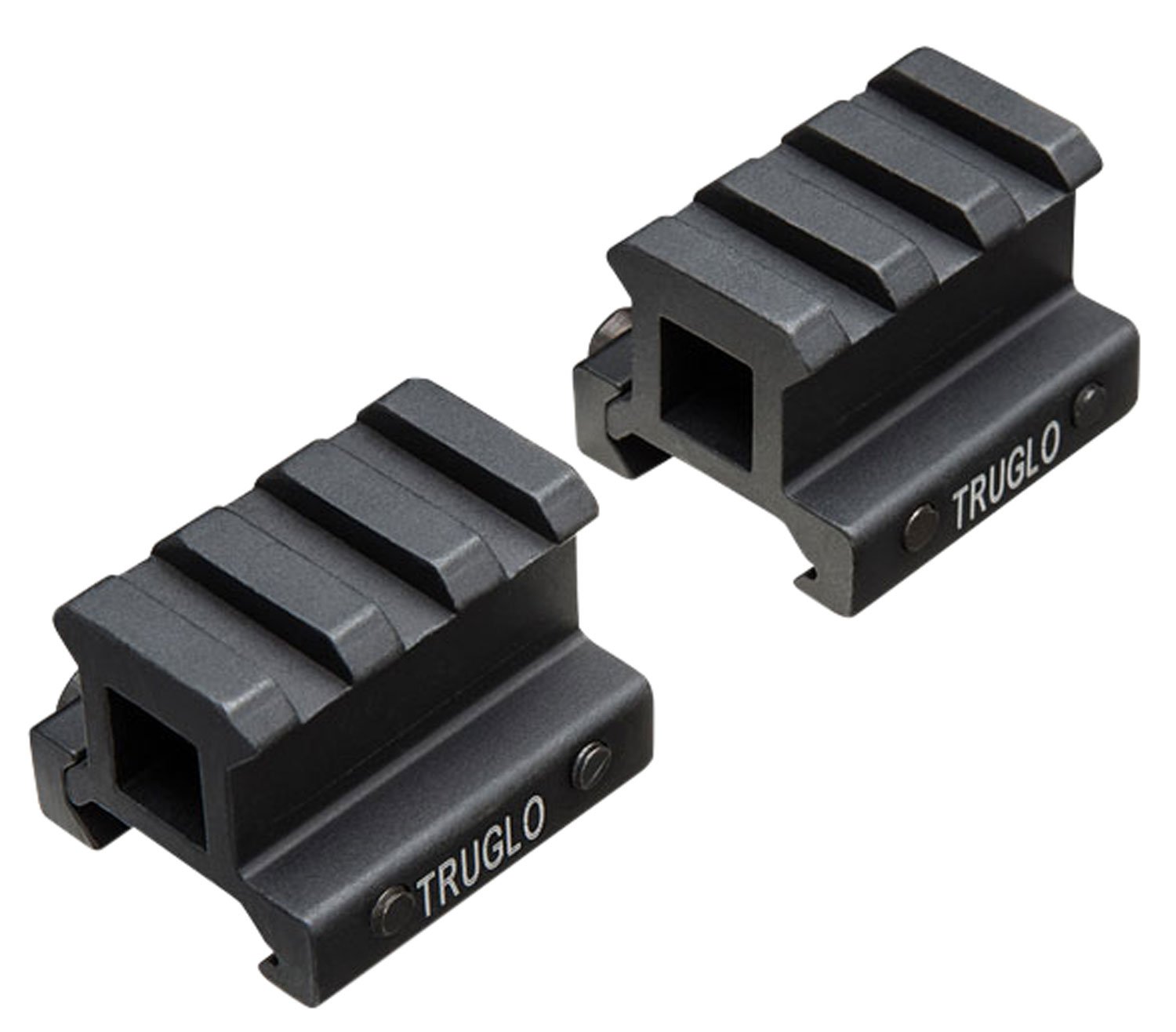 GSM Outdoors TG-8982B Riser Mount Picatinny 3/4 In 2pc - GSM Outdoors