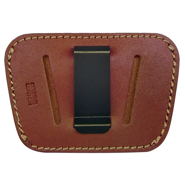 Personal Security Products Homeland Concealment Belt Slide Holster with Removable Clip M/L Brown Ambi