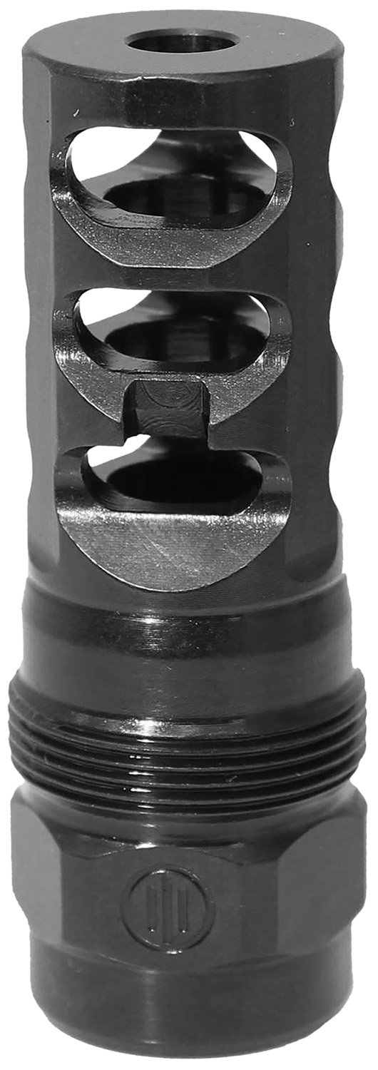 Primary Weapons Systems 3FRC12A-3F 3-Port Compensator 22cal 1/2x28 Flat - Primary Weapons Systems - 22 CALIBER