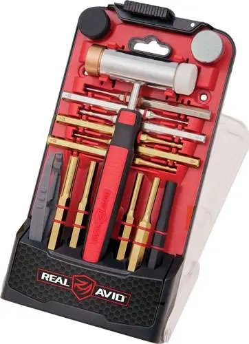 Buy Real Avid AVHPS-B Accu-Punch Set Brass/Nylon/Steel with Case online