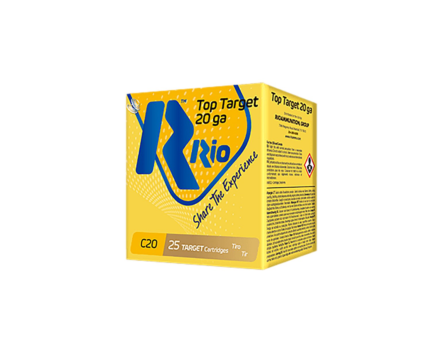 Buy Rio Ammunition Rio Top Target TT2075 20 Gauge 2.75 In 7/8oz #7.5 online