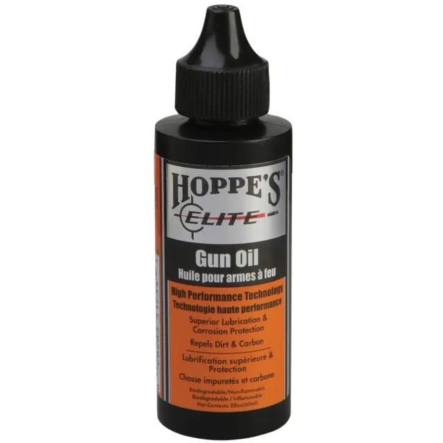 HOP ELITE GUN OIL 2oz (12) - Hoppe's